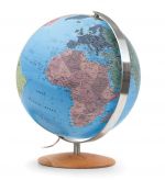 Handkaschierter Leuchtglobus CTN 3702 Globus 37cm Tischglobus Globe Earth World Bro